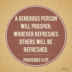 True Generosity