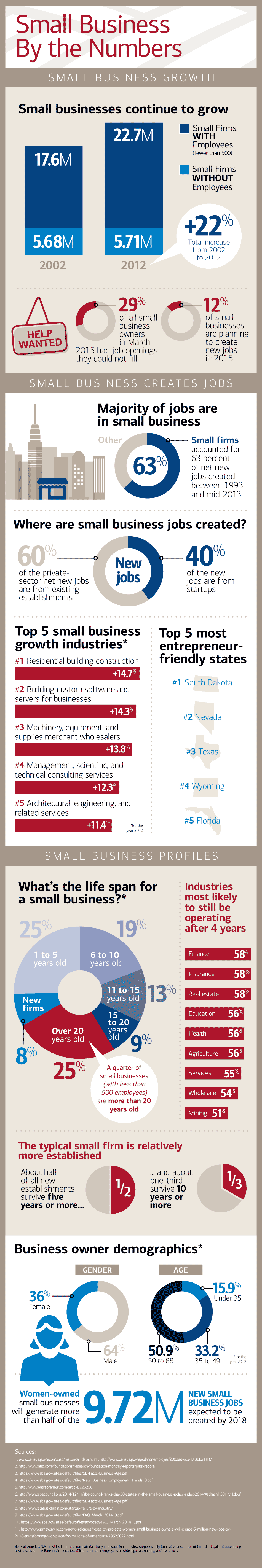 Small Business By the Numbers: Infographic